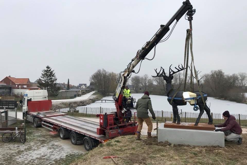 BEAUFORT 2018
Stief DeSmet, Monument for Cervus Vitalis #2Art Handling door Helix bvba